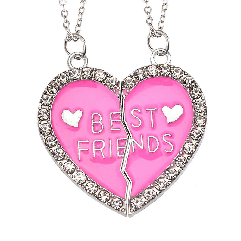 Good Friend Magnetic Kids Girlfriends Student Pair Necklace