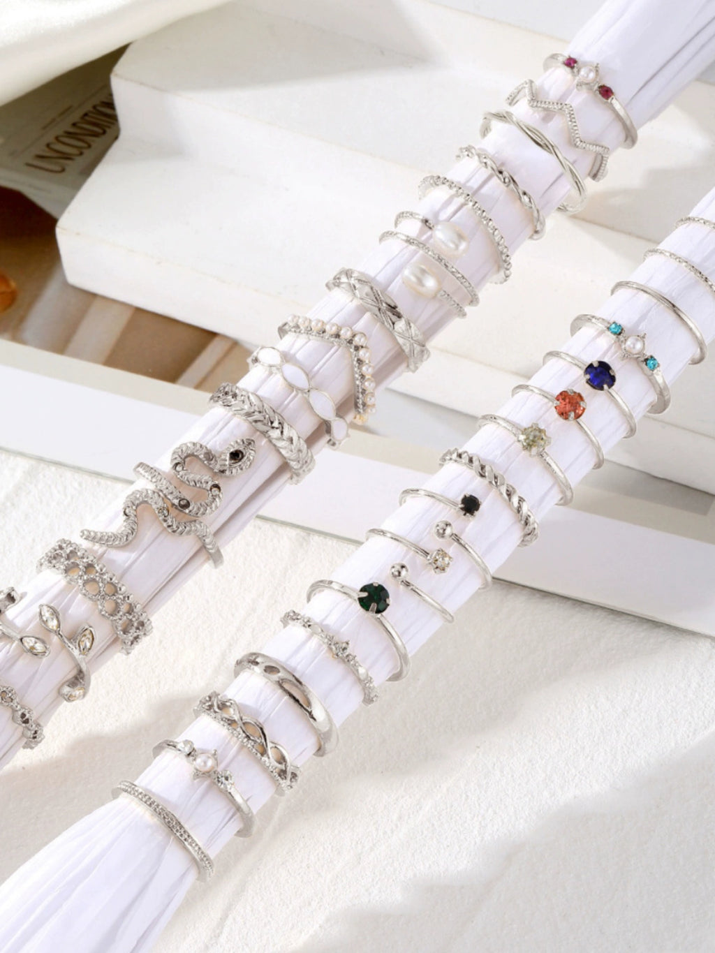 Snake Year Zodiac Year Opening Ring Suit Female 2024 New Arrival Accessible Luxury Fancy Ring Special-Interest Design