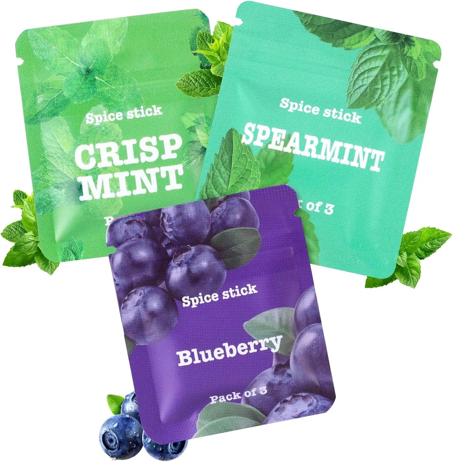 Quit Smoking Vaping Breathing Necklace Smokeless Inhaler Calming Relief Chain with Refillable Mint Pods Mindfulness Breathing