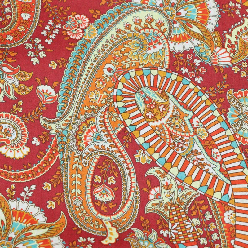 Snake Floral 100% Cotton 80S Like Liberty Fabric Digital Printed For Sewing Cloth Dress Skirt Kids Designer Poplin Tela