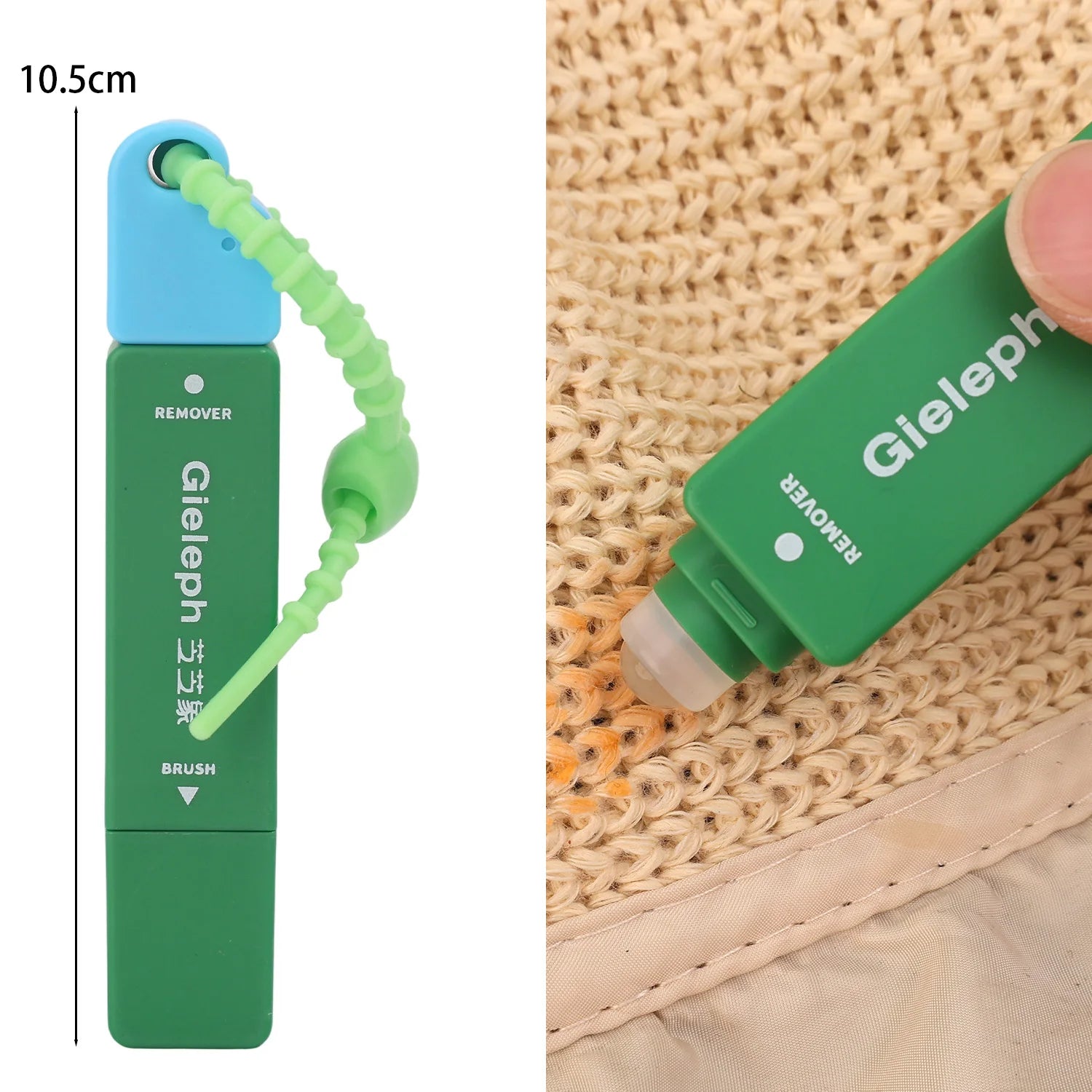 Portable Double Head Stain Remover Pen Instant Stain Treater Stick White Clothes Washing Free Grease Pen Emergency Cleaning Tool