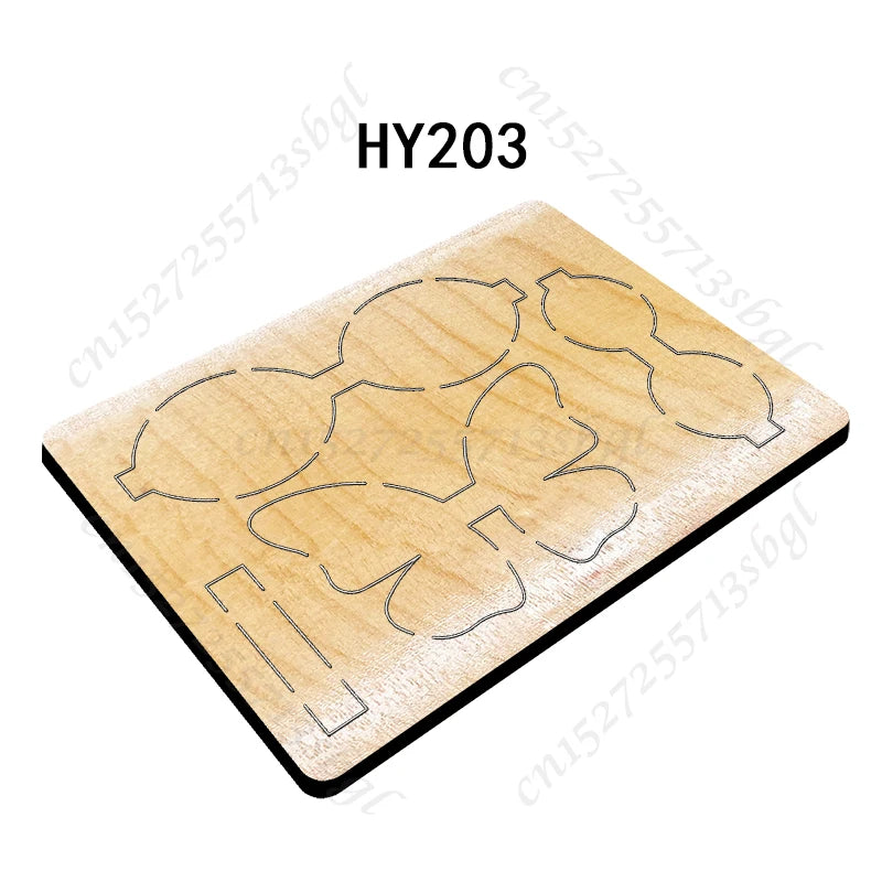 Butterfly Bow Cutting Dies New Dies Wooden Dies Suitable for Common Die Cutting Machines on the Market