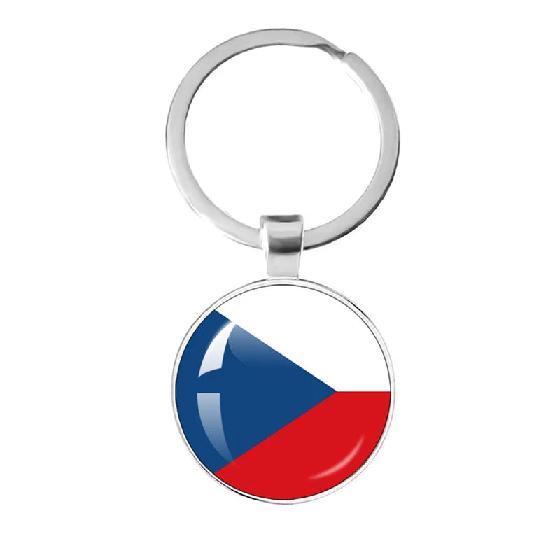 European National Flags, Albania, Andorra, Belarus, Belgium, Bosnia and Herzegovina, Bulgaria, Croatia, Popular Key Chain