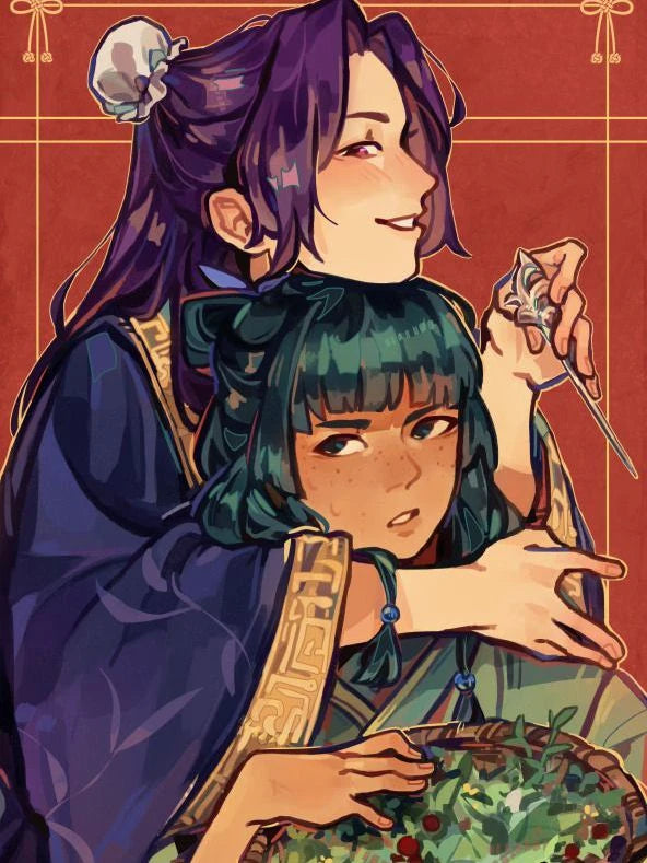 Popular Comic Characters The Apothecary Diaries 2025 New 5D DIY Diamond Embroidery Handmade Adult Children Gift Home Decoration