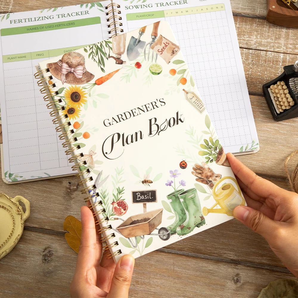 88 Pages A5 Gardening Planner Plant Care Journal With Checklists Layout Design Tips Planting Sowing Guide Plant Care Tracker 