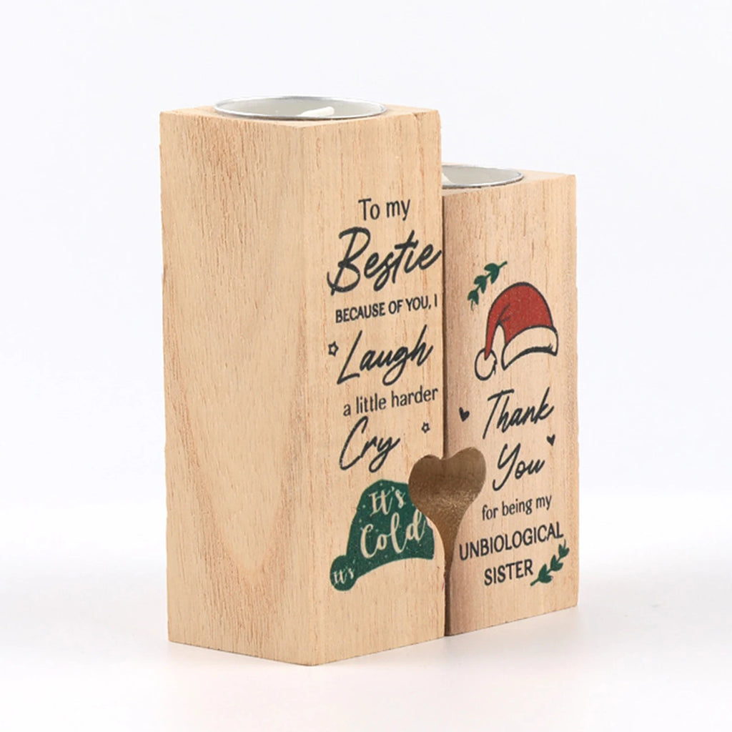 Engraved Heart Decorative Candle Holders Corrosion Resistant and Durable Candlesticks Suitable for Christmas and Halloween