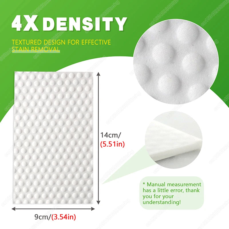 30/60PCS Melamine Sponge Sheets 4x Compression Cleaning Sponge Eraser Sheets Kitchen Bathroom Glass Cleaning Wipes Sponge Sheets