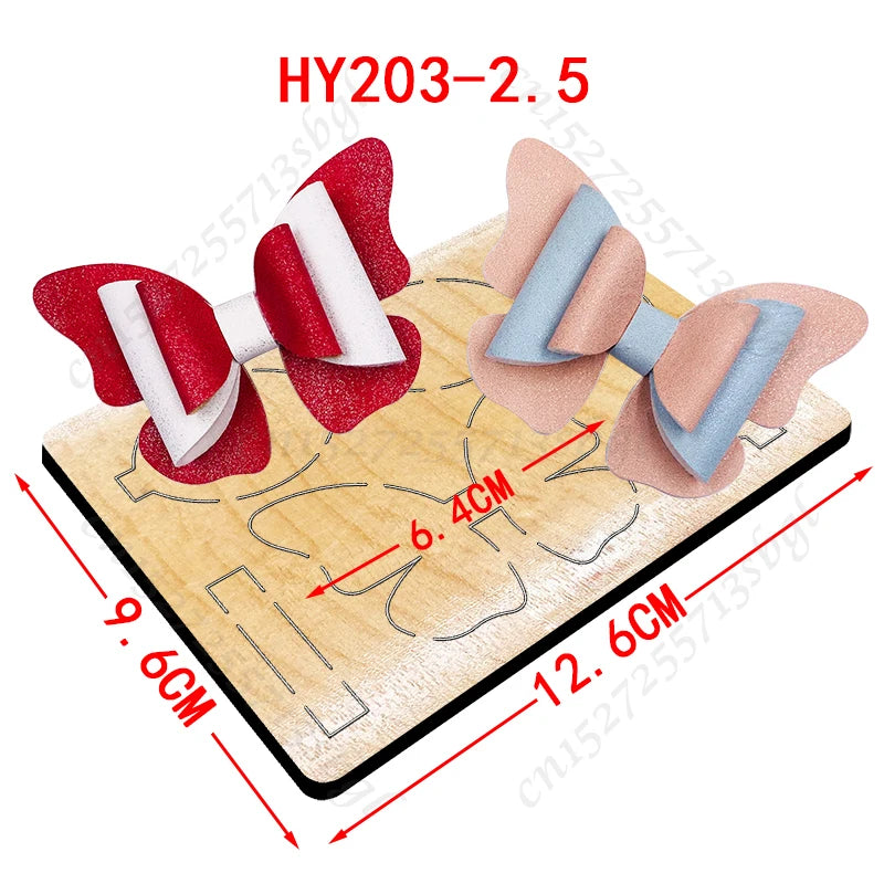 Butterfly Bow Cutting Dies New Dies Wooden Dies Suitable for Common Die Cutting Machines on the Market