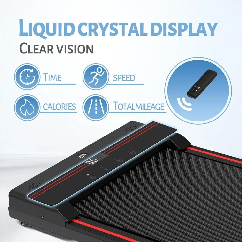 Walking Vibration Pad with APP,3 in 1 Under Desk Treadmill, 2.5HP Low Noise Walking Treadmill Pad w/Remote Control,Portable