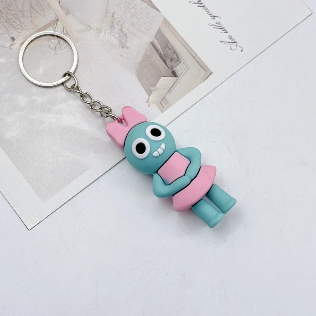 New Classic Game Dandy's World Plush Scraps World keychain by Dandy Backpack pendant Jewelry party gifts