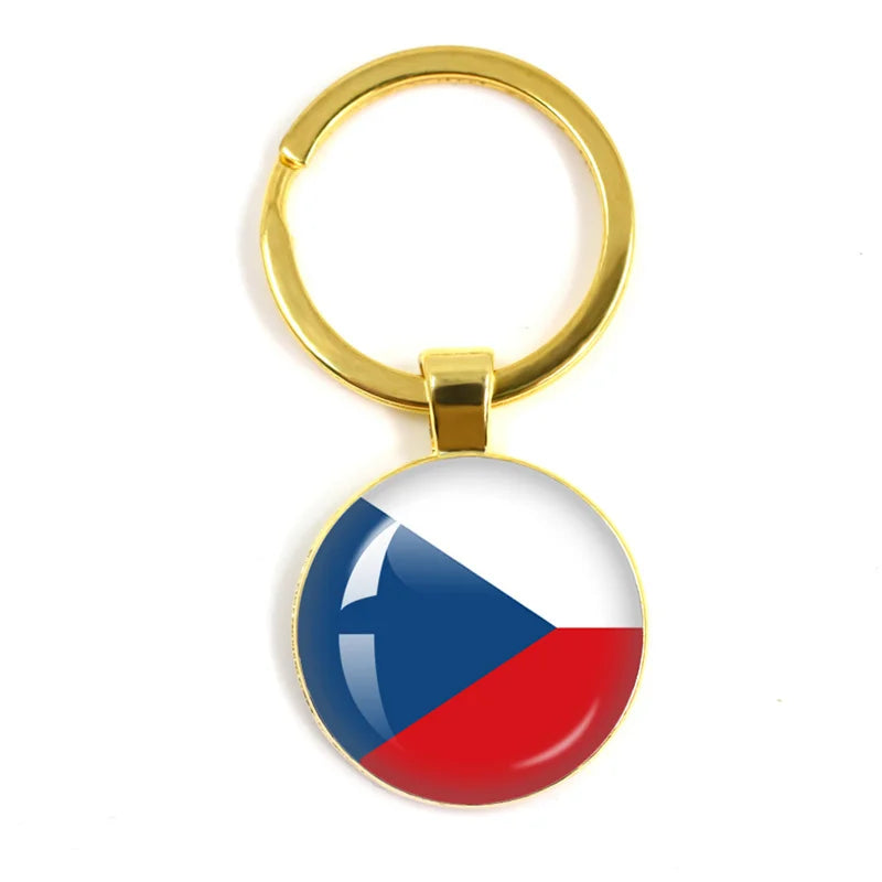 European National Flags, Albania, Andorra, Belarus, Belgium, Bosnia and Herzegovina, Bulgaria, Croatia, Popular Key Chain