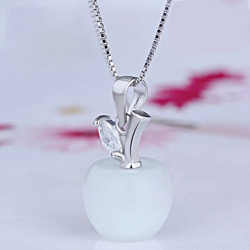 925 Sterling Silver Necklace Pendant Zircon High Quality Chain For Women Luxury Fashion Wedding Engagement Jewelry Party Gifts