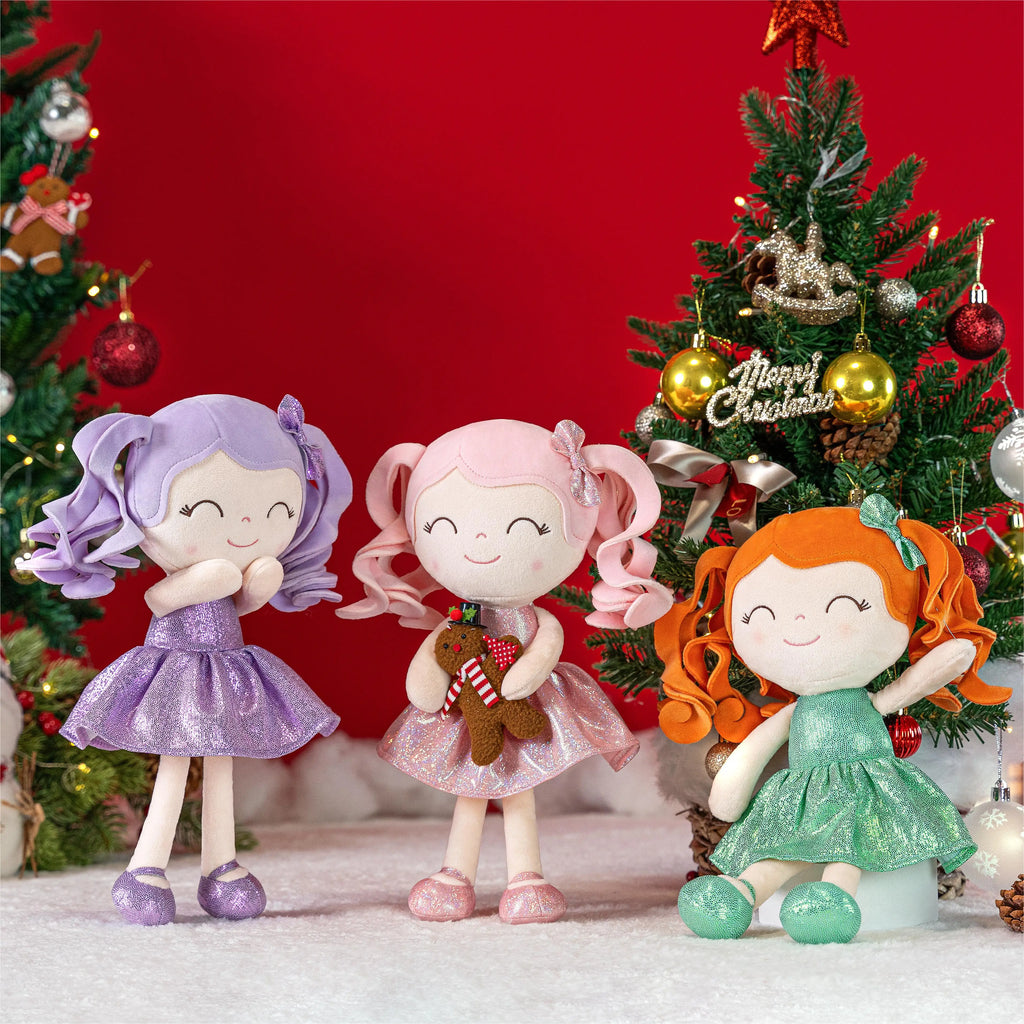 NEWPlush Toys Girl Gifts for Kids Baby Lovely Soft Doll Toys Girl‘s Birthday Gift Princess Limited Curls Stuffed Dolls 30