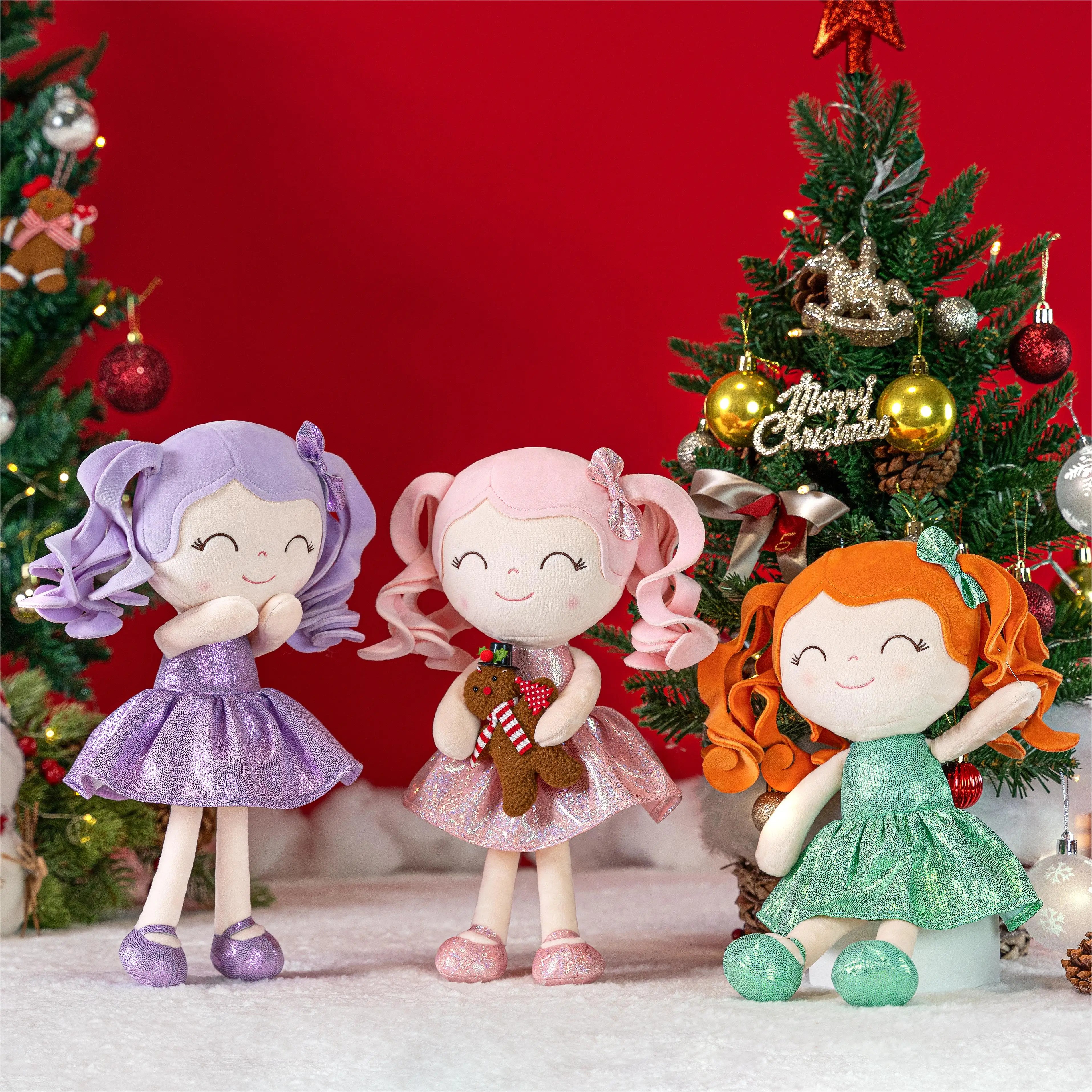 NEWPlush Toys Girl Gifts for Kids Baby Lovely Soft Doll Toys Girl‘s Birthday Gift Princess Limited Curls Stuffed Dolls 30