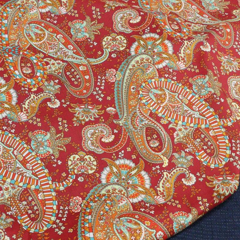 Snake Floral 100% Cotton 80S Like Liberty Fabric Digital Printed For Sewing Cloth Dress Skirt Kids Designer Poplin Tela