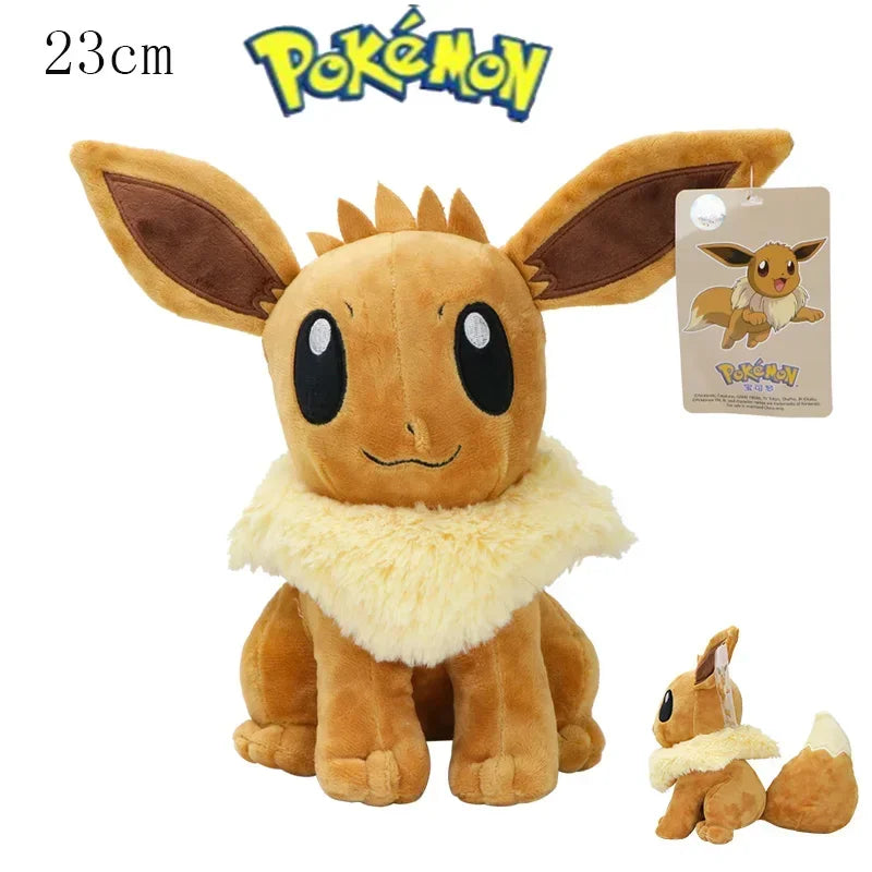 Large Leafeon Plush Pokemon Eevee Sylveon Umbreon Leafeo Soft Stuffed Toys Doll Kawaii Christmas Gift