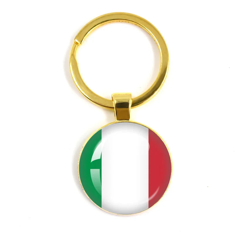 European National Flags, Albania, Andorra, Belarus, Belgium, Bosnia and Herzegovina, Bulgaria, Croatia, Popular Key Chain