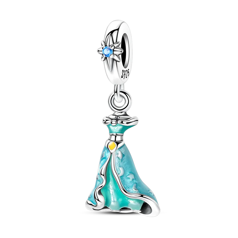 Original Charms Bead 925 Sterling Silver Inlaid Zirconium Bowknot Love Heart Balloon Pendants Fit Bracelet DIY Jewelry Marking