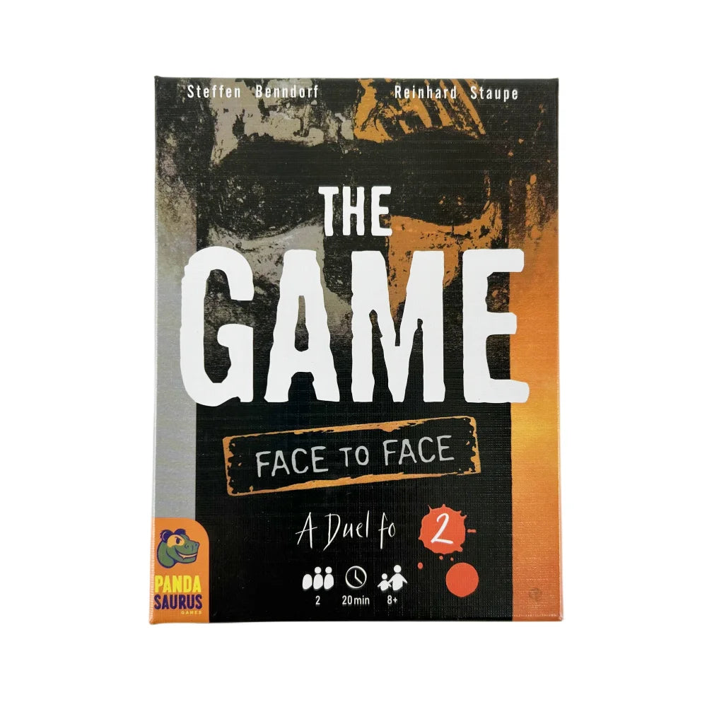 The Game: Face to Face Card Game - A Thrilling 2-Player Dueling Version Christmas Halloween Board Deck