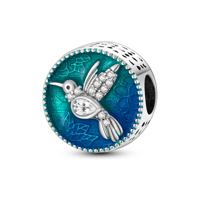 New 925 Sterling Silver Cactus Four Leaf Clover Charm Spring Green Series Bead Pendant For Original Beads Bracelet DIY Jewelry