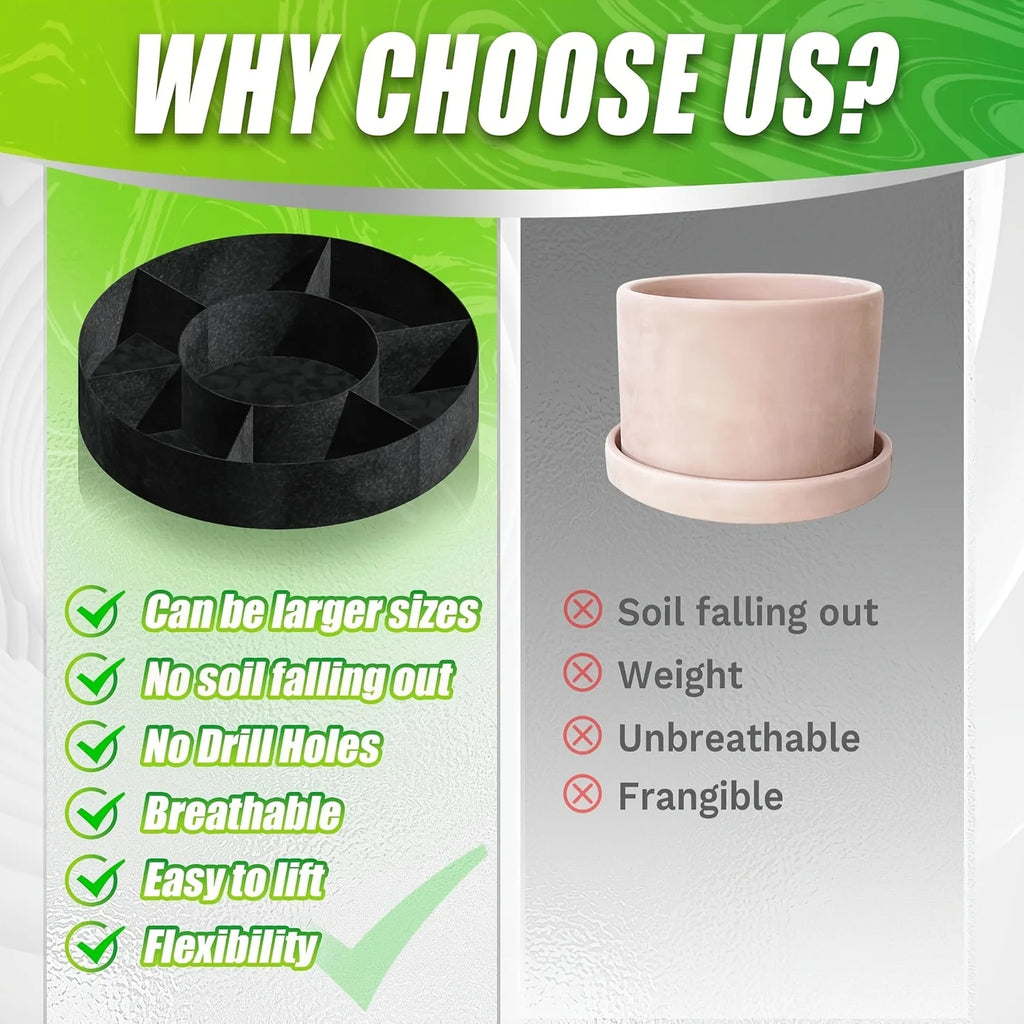 1 classic circular garden bed, lightweight freestanding circular planter, suitable for vegetables, herbs and all manner of plant