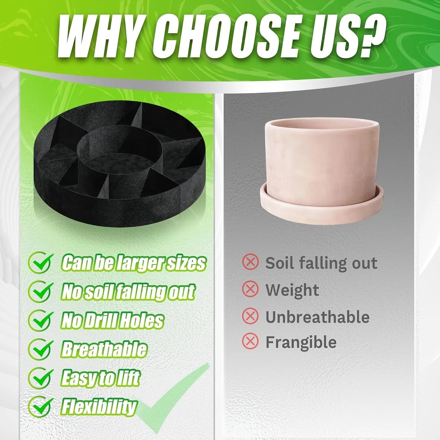 1 classic circular garden bed, lightweight freestanding circular planter, suitable for vegetables, herbs and all manner of plant