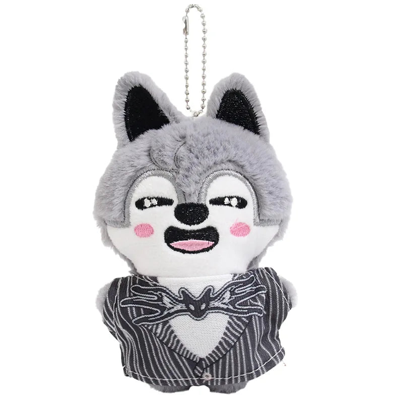 New Stray Kids Plush Keychain SKZOO Plush Doll Halloween Fang Can Li Longfu Same Doll Children's Festival Gift
