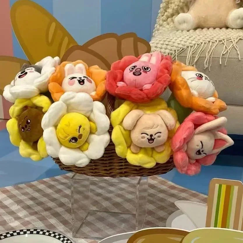 Kpop SKZOO Pencil Case Plush Stay Kids Keychain Plush Kpop Plush Toy Seoul FM Week Cloak Doll Magic School Kid Fan Birthday Gift