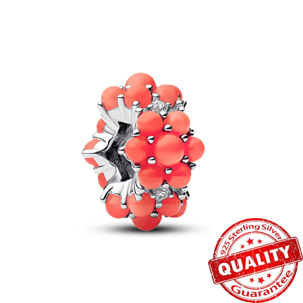 Underwater World 925 Sterling Silver Ocean Octopus Seashell Seahorse Starfish Pendant Fit DIY Bracelet Necklace Boutique Gift