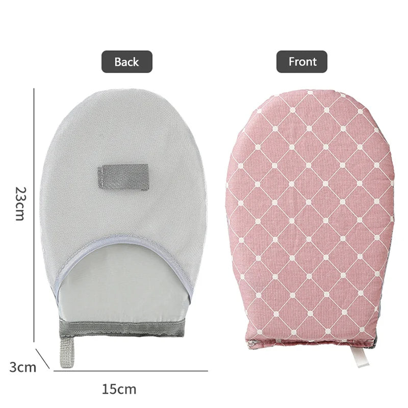 Handheld Mini Heat Resistant Ironing Pad Board Small Home Ironing Gloves Hanging Ironing Machine Steamer Ironing Gloves
