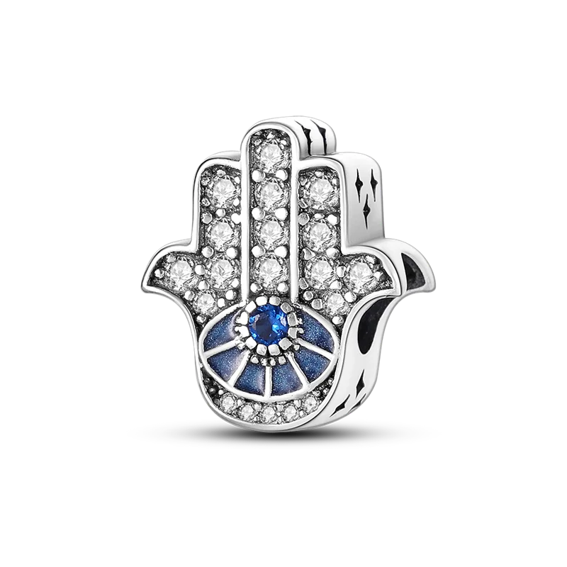 Halloween Dangle 925 Sterling Silver Skeleton Witch Devil's Eye Skull Charms Bead Fit Original Bangle Bracelet Necklace Jewelry