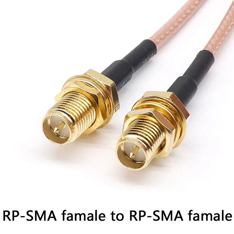 Antenna extension cable SMA-JK SMA male to female inner screw inner hole to outer screw inner needle RG316 adapter cable