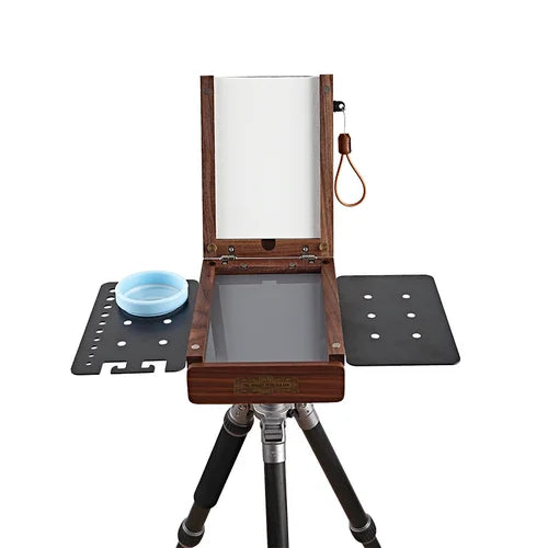 Wooden Foldable Portable Quick Installation Art Student Outdoor Sketch Special Multi-functional Folding Travel Oil Painting box