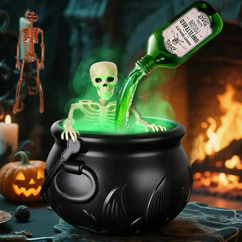 Halloween Decoration Room Decoration Magic Floating Bottle Wizard Bowl Diffuser Spooky Ghost Props Indoor Home Bar Decor
