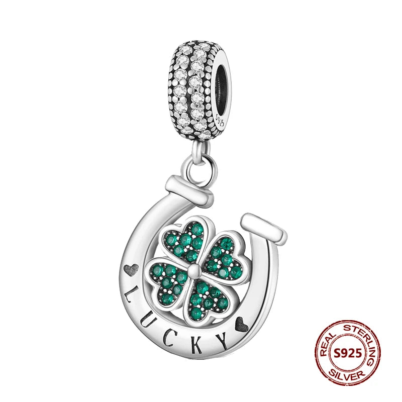 925 Sterling Silver Strawberry Turtle Owl Charm Beads Suitable For Original Bracelet Women DIY Jewelry Making Birthday Gifts