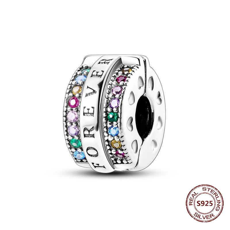 925 Sterling Silver Strawberry Turtle Owl Charm Beads Suitable For Original Bracelet Women DIY Jewelry Making Birthday Gifts