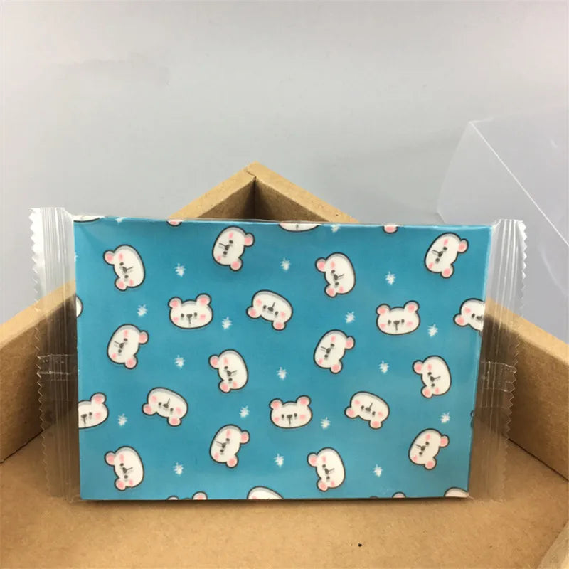 100Pcs DIY Handmade Nougat Candy Packaging Oil Paper Milk  Taffy Wrapper New Year Xmas Party Decor