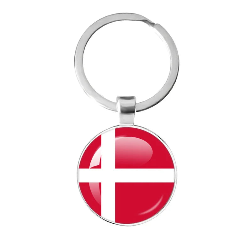 European National Flags, Albania, Andorra, Belarus, Belgium, Bosnia and Herzegovina, Bulgaria, Croatia, Popular Key Chain