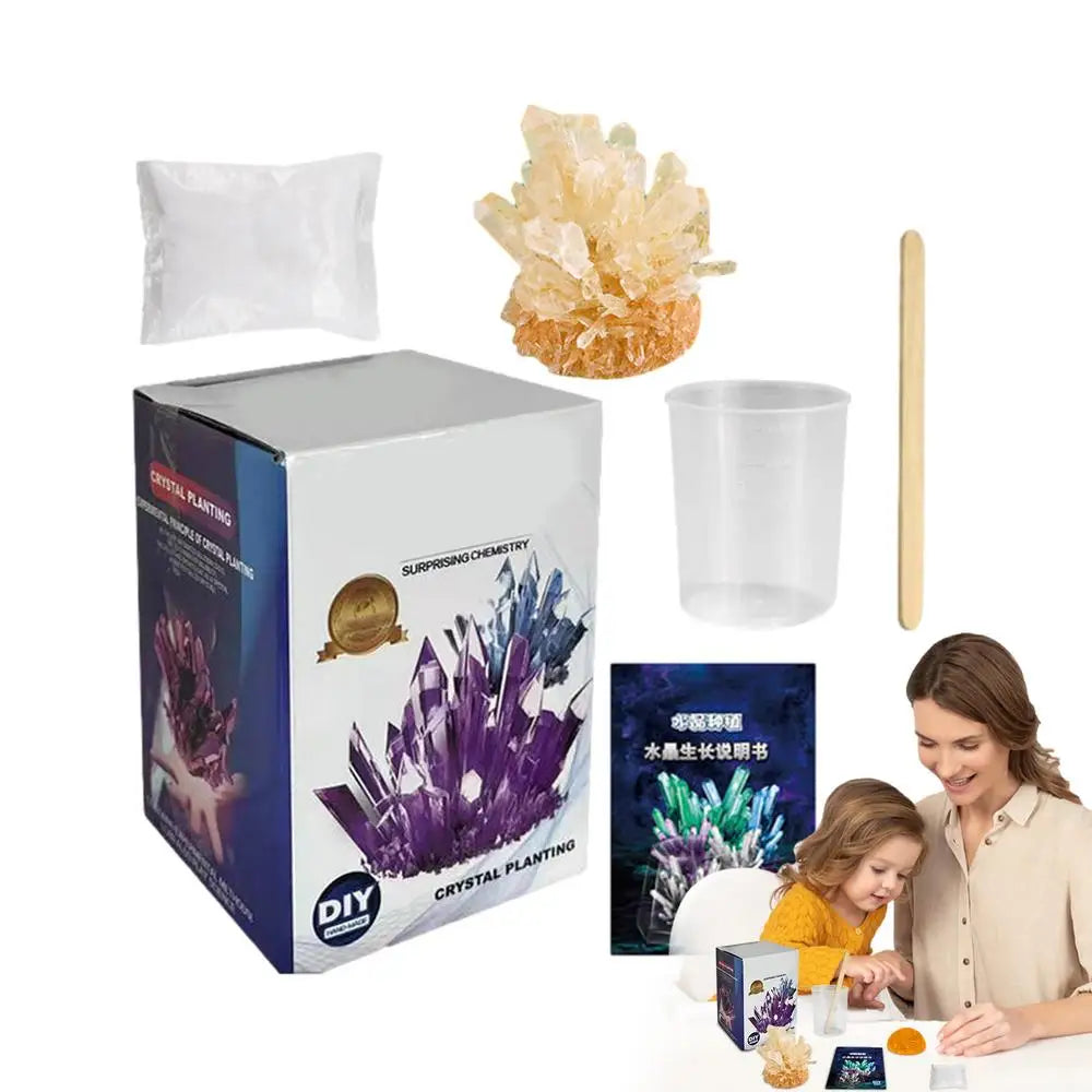 Crystal Growing Kit Crystal Making Kit For Kids Crystal Making Experiment And Learning Toys Crystal Growing Science Kit