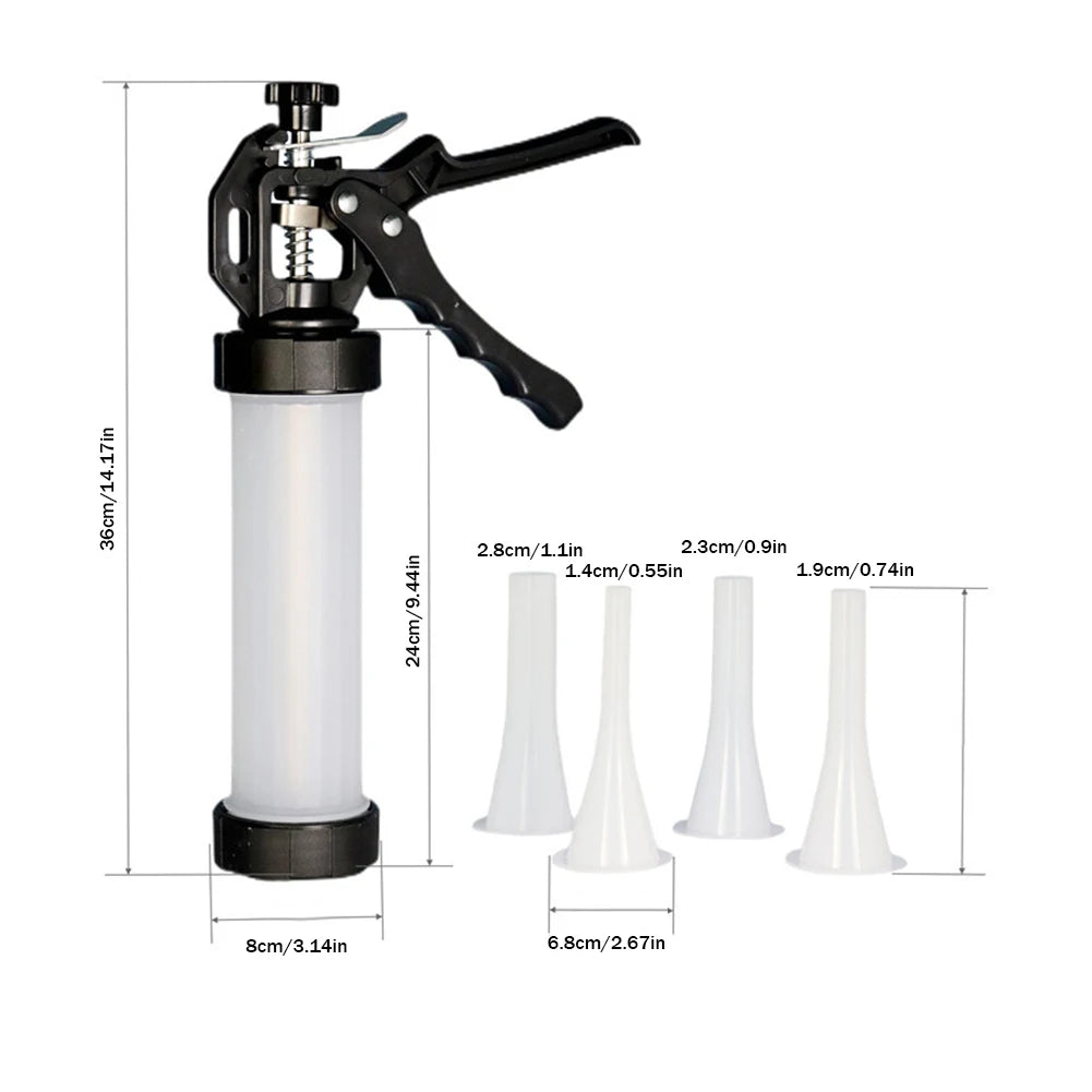 Handheld Manual Meat Making Mincer Grinder Cooking Tools Portable Noodles Sausage Stuffer Filler Hand Crank Accessories Kitchen