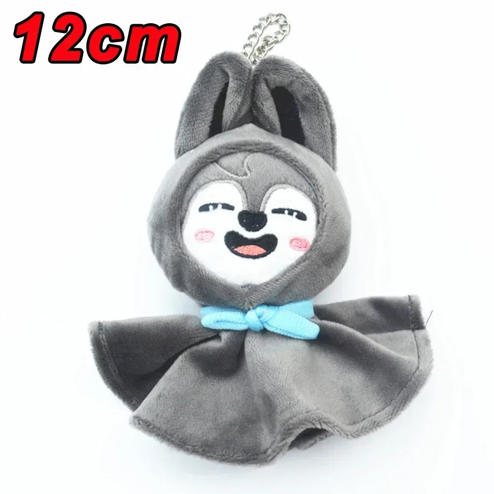 Kpop SKZOO Pencil Case Plush Stay Kids Keychain Plush Kpop Plush Toy Seoul FM Week Cloak Doll Magic School Kid Fan Birthday Gift