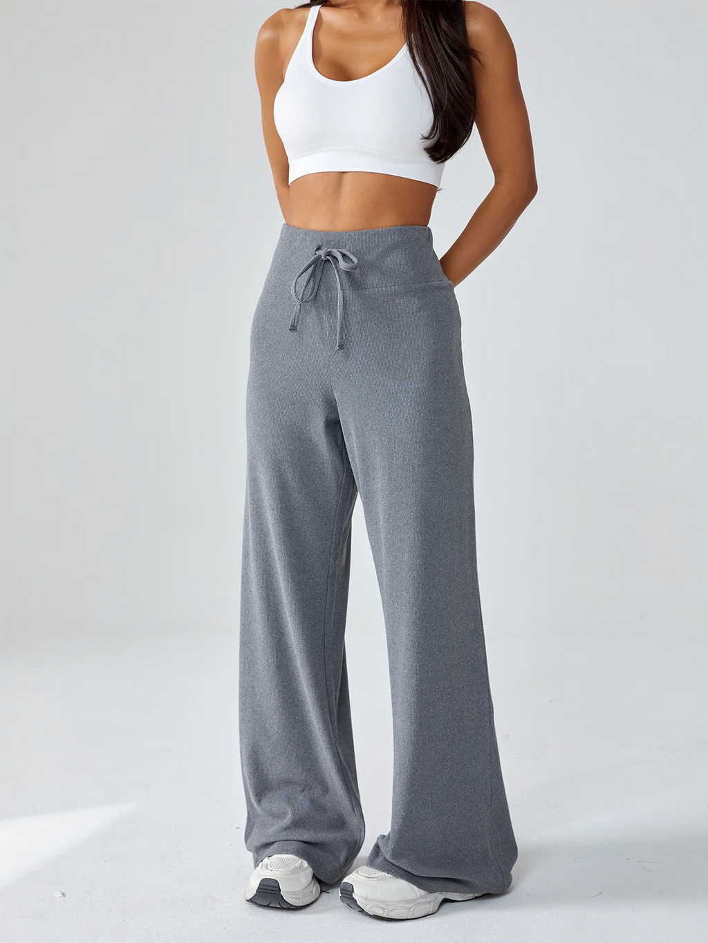 Gym Woman Clothing Sportswear Breathable Trousers Yoga-to-Street Chic Athleisure Fitness Pants Trendy Women's High-Waisted Yoga