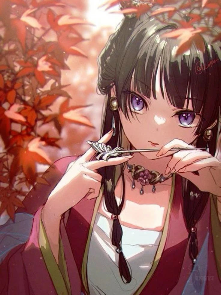 Popular Comic Characters The Apothecary Diaries 2025 New 5D DIY Diamond Embroidery Handmade Adult Children Gift Home Decoration