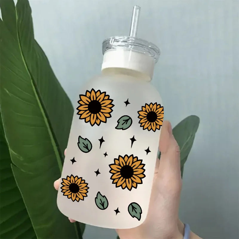 3D UV DTF Transfers Stickers, 16oz, Cup Wraps, Halloween Printed for DIY Glass Ceramic Metal Leather, Etc. D5666