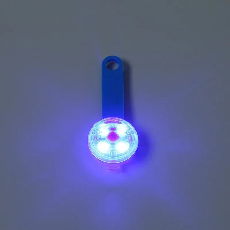 Rechargeable Multi-Mode Pet Anti-Loss LED Night Light Pendant for Outdoor Dogs Cats Collar Safety Accessories