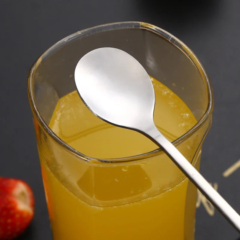 20cm/23cm/32cm Long Handled Stainless Steel Gourd Mixing Spoon Bar Cocktail and Tea Spoon Coffee Ice Cream Dessert Mixing Spoon