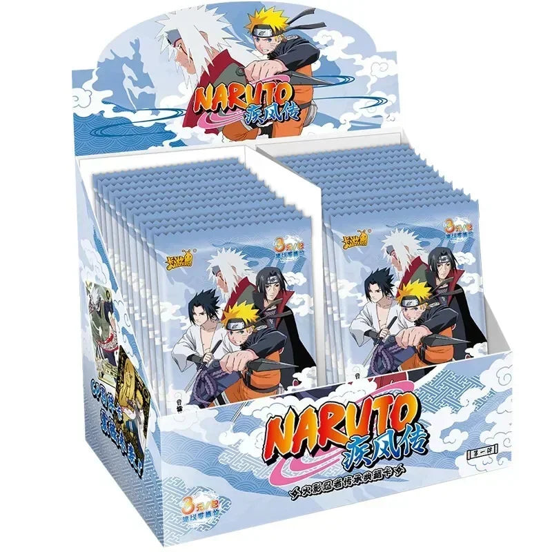 New KAYOU Naruto Card T4w6 Array Chapter Rare BP SE MR Cards Anime Character Collection Cards Kids Toys Halloween Christmas Gift