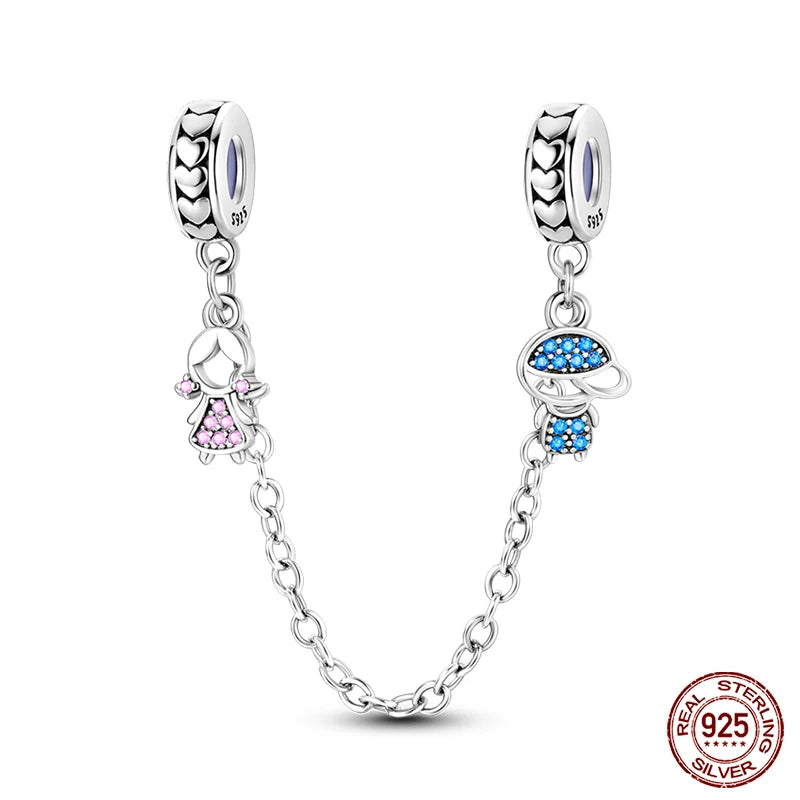 new in Real 925 Sterling Silver Boys and Girls Bicycle Charms Beads Fit Qikaola 925 Original Bracelets Fine DIY Jewelry Making