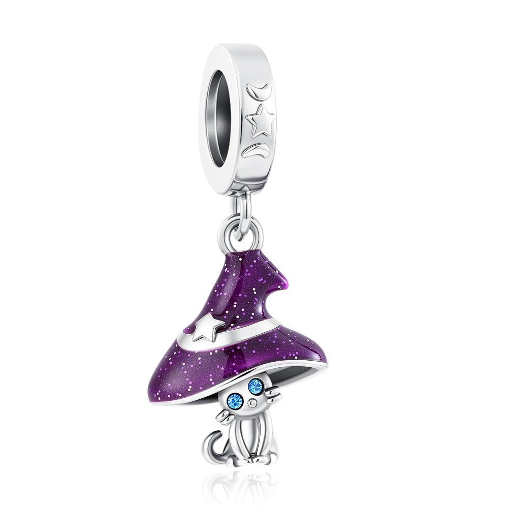 Animals Series Charms 925 Silver fortune Cat Pets Fit 925 Original Bracelet Necklace DIY Pendants Fashion Jewelry For Woman