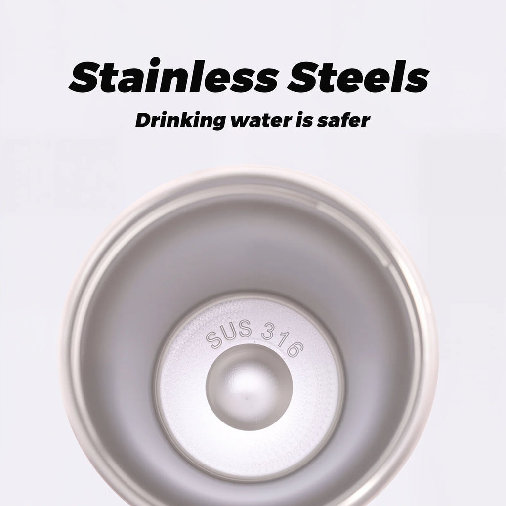 14oz Tumbler Cup With Lid And Straws， Insulated Water Bottle For Home, Stainless Steel Coffee Mug ,travel Leak-proof metal cup,